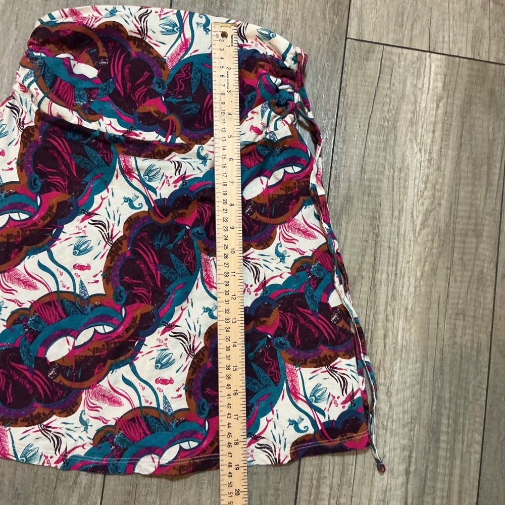 Patagonia Women's Skirt Multicolor Tropical Print Size S Summer - Picture 5 of 6